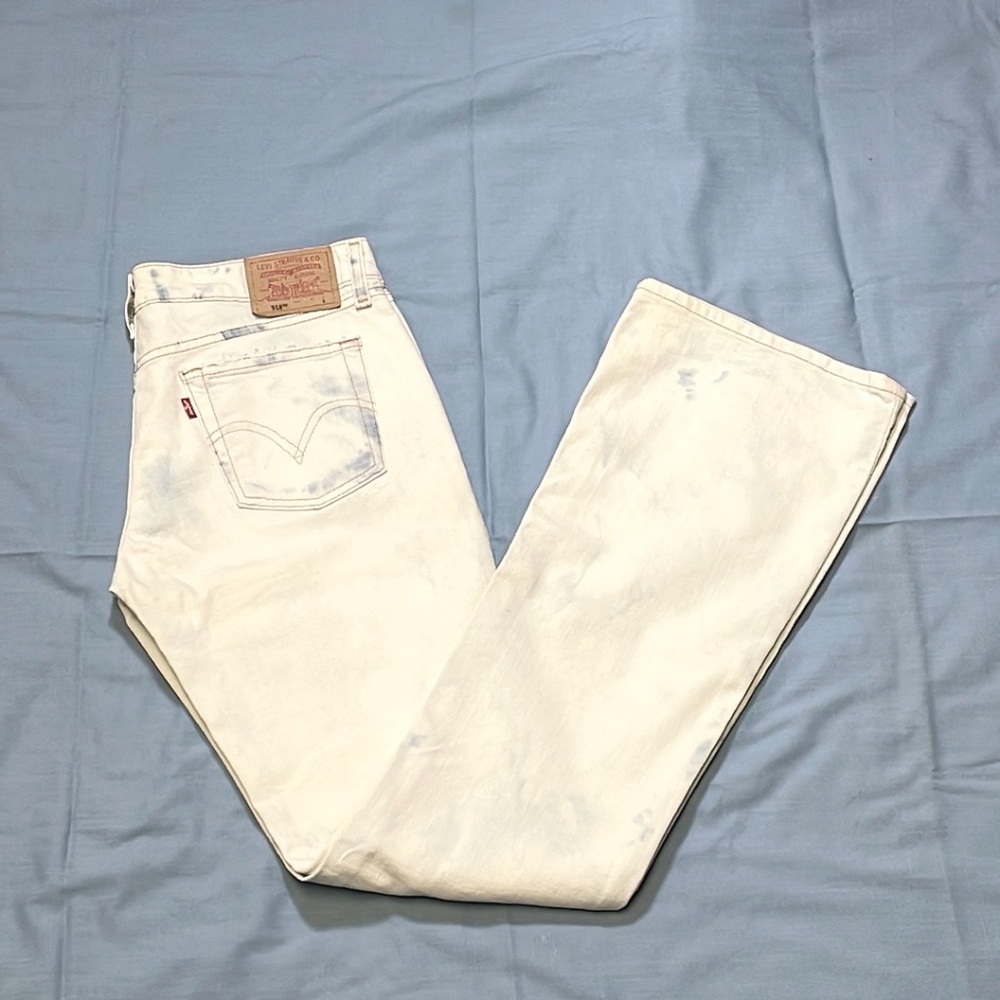 Levi’s 518 Super Low Bootcut Vintage Jeans 7 L - Picture 7 of 16